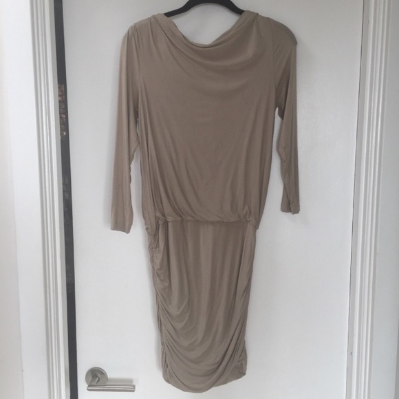 🌶Theory Lavia Ruched Dress sz Small - Picture 6 of 6